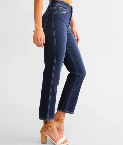 Flying Monkey High Rise Cropped Straight Stretch Jean Liberation
