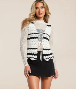 Risen High Rise Denim Stretch Skort Black Online