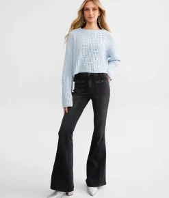 Jeans|Bottoms | Flying Monkey High Rise Flare Stretch Jean Reaffirm
