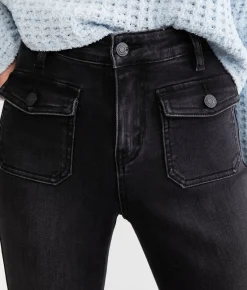 Jeans|Bottoms | Flying Monkey High Rise Flare Stretch Jean Reaffirm
