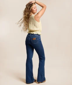Bottoms | Wrangler® High Rise Flare Stretch Jean Wyoming