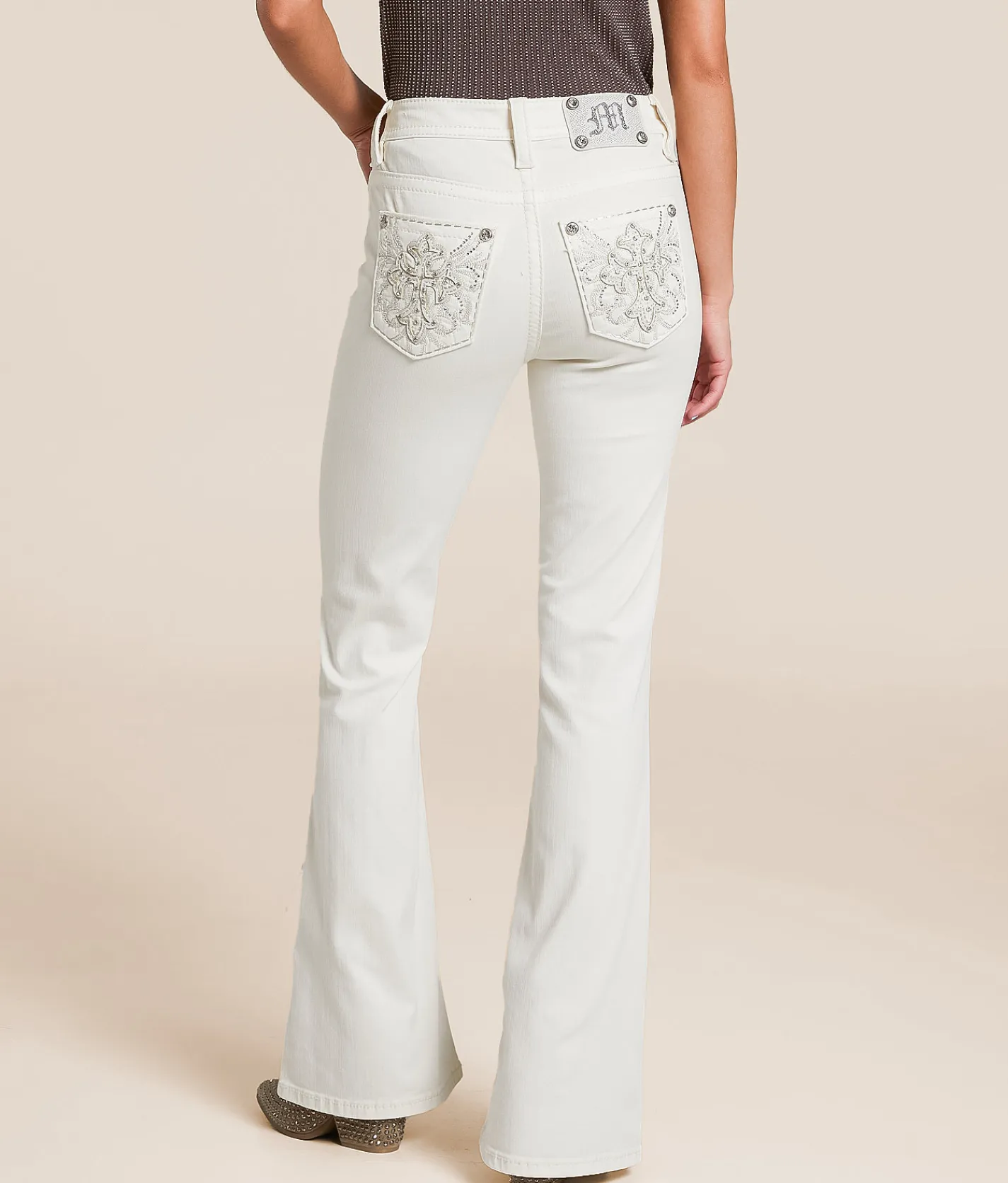 Miss Me High Rise Flare Stretch Jean W03 Online