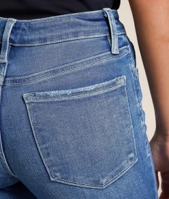 Lovervet High Rise Flare Stretch Jean Well-Run Discount