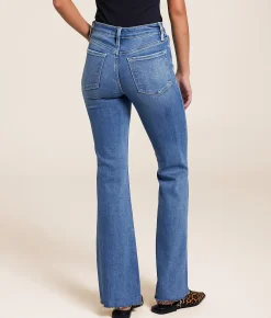 Lovervet High Rise Flare Stretch Jean Well-Run Discount