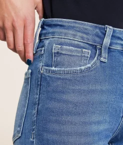 Lovervet High Rise Flare Stretch Jean Well-Run Discount