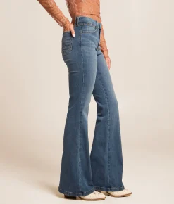 Wrangler® High Rise Flare Stretch Jean Lara Best