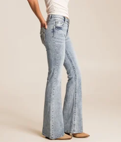 Miss Me High Rise Flare Stretch Jean L326 Clearance