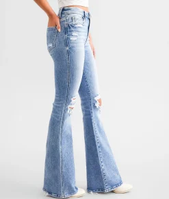 Jeans|Bottoms | Flying Monkey High Rise Flare Stretch Jean Desirous