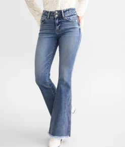 Jeans|Bottoms | Flying Monkey High Rise Flare Stretch Jean Mini Tillie
