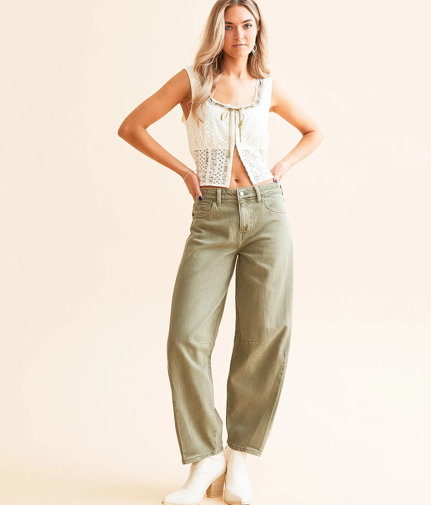 Bottoms|Jeans | KanCan Signature High Rise Horseshoe Stretch Jean Maria
