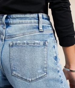 Flying Monkey High Rise Icon Wide Leg Stretch Jean Adroit