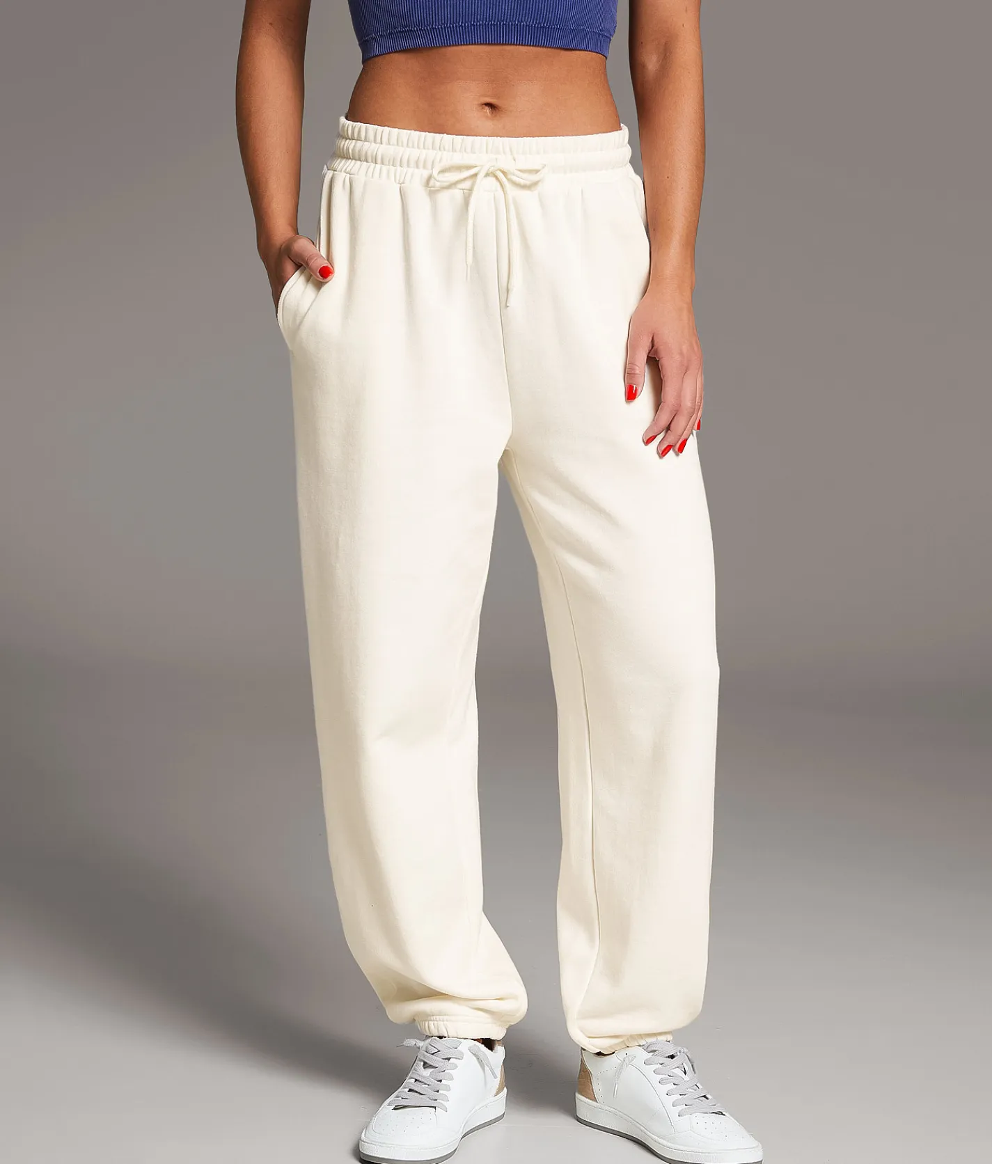 Bottoms|Activewear | BKE High Rise Jogger Sweatpant Brown Stone