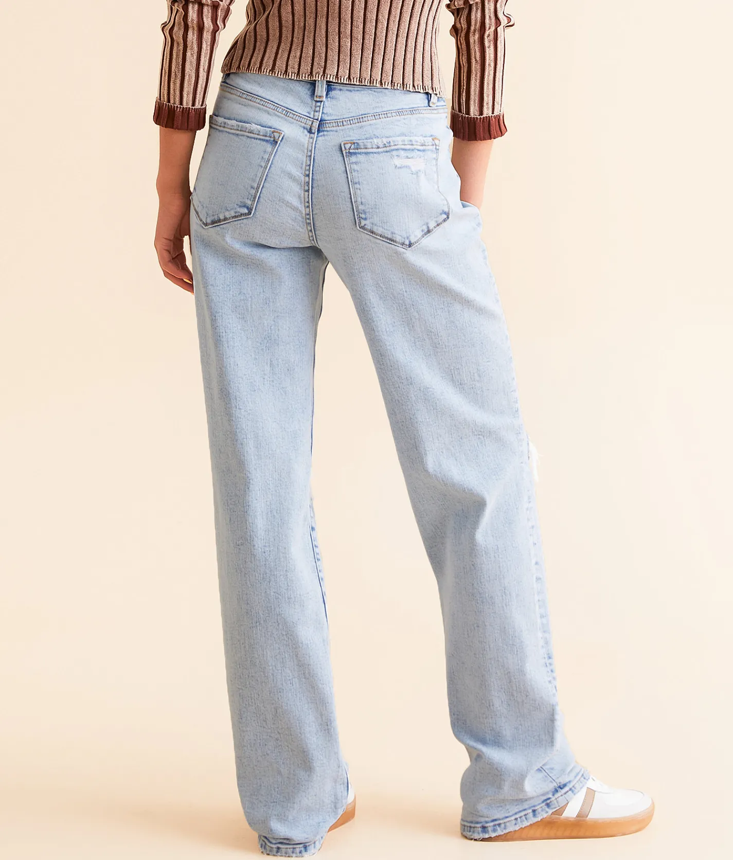 Jeans|Bottoms | Flying Monkey High Rise Loose Stretch Jean Foresight