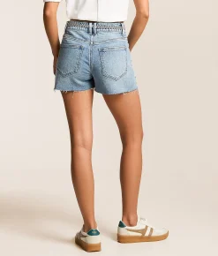Bottoms|Shorts | VERVET by Flying Monkey High Rise Loose Stretch Short Ethereal Charm