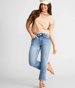 Jeans|Bottoms | KanCan Signature High Rise Relaxed Stretch Jean Sandy