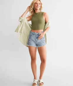 Bottoms|Shorts | Flying Monkey High Rise Short Futurestic