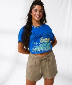 33 Coastal High Rise Short Khaki Best