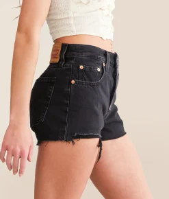 Bottoms | Levi's® 501 High Rise Short Lunar Black