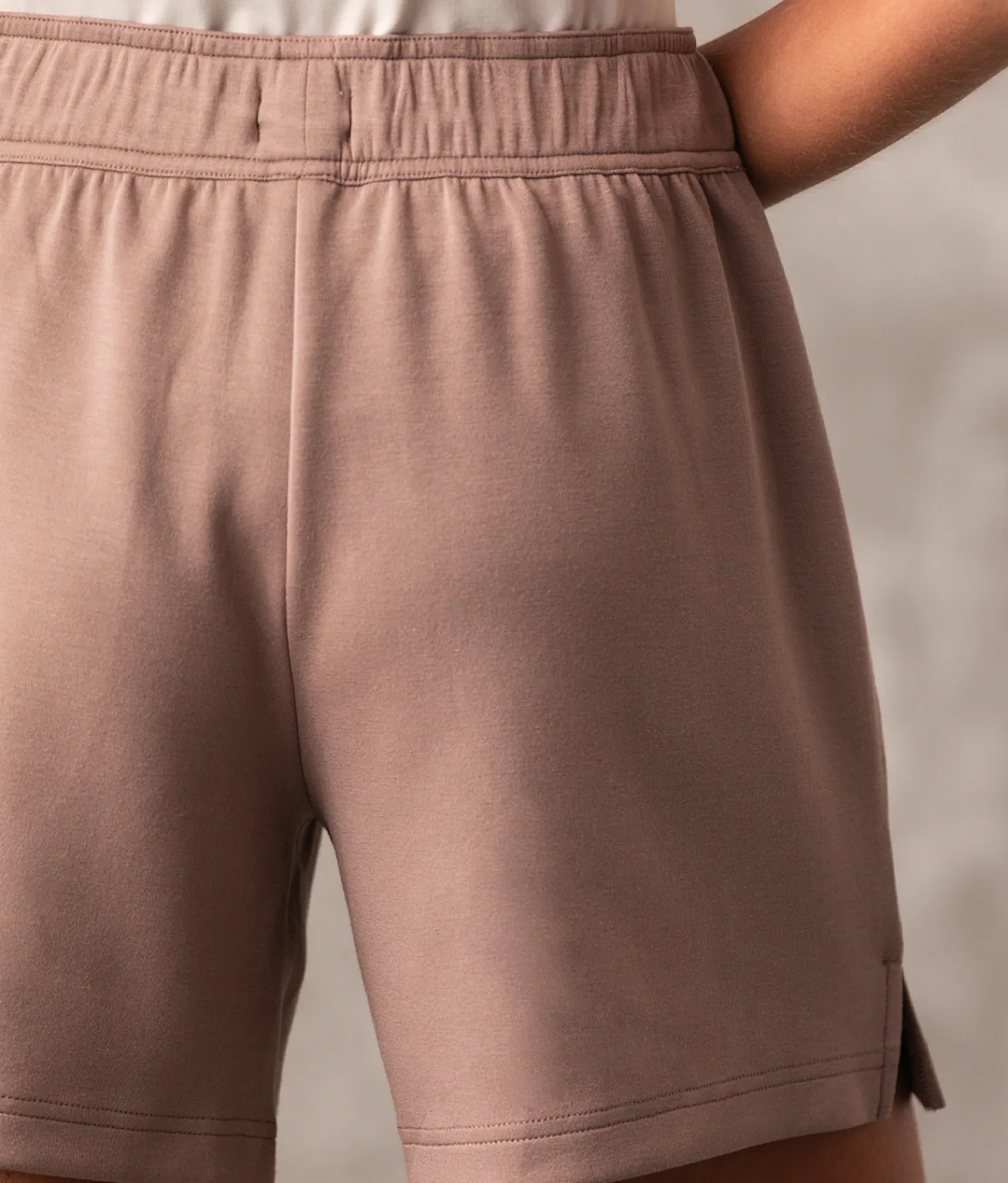 Buckle Black High Rise Short Deep Taupe Best