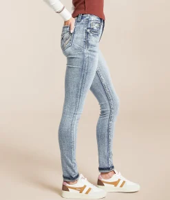 Jeans|Bottoms | Miss Me High Rise Skinny Stretch Cuffed Jean M458F