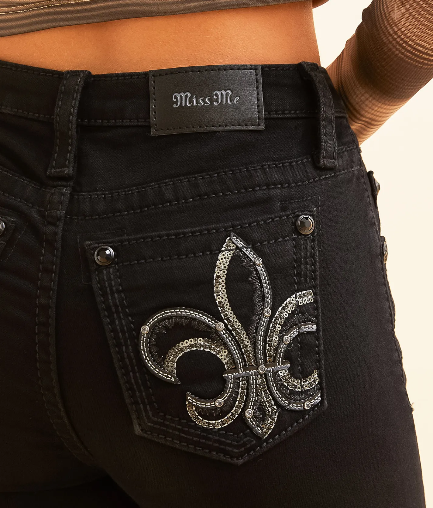 Jeans|Bottoms | Miss Me High Rise Skinny Stretch Jean B01
