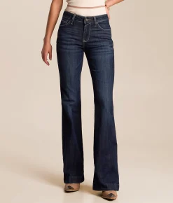Bottoms | Ariat High Rise Slim Trouser Stretch Jean Plumas