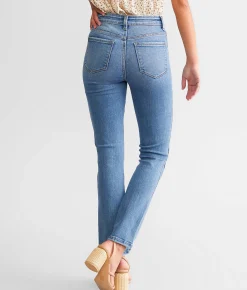 Jeans|Sale Jeans | Flying Monkey High Rise Split Straight Stretch Jean Pamperedness