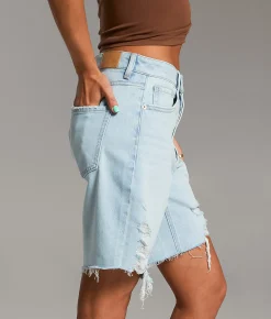 Bottoms|Shorts | BKE High Rise Stretch Jort Delmoe