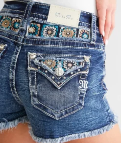 Bottoms|Shorts | Miss Me High Rise Stretch Short M755