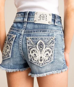 Miss Me High Rise Stretch Short M819C Clearance
