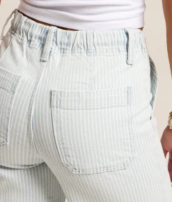 Jeans|Bottoms | Lovervet High Rise d Wide Leg Stretch Jean Stripe