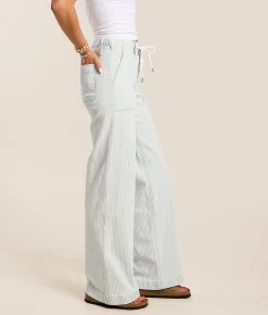 Jeans|Bottoms | Lovervet High Rise d Wide Leg Stretch Jean Stripe