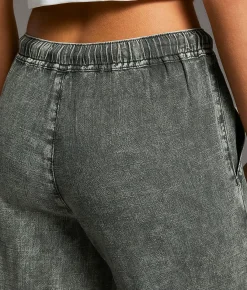 Bottoms | BKE High Rise Washed Pant Washed Olive