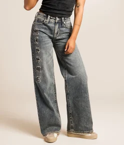 Jeans|Bottoms | Miss Me High Rise Wide Leg Jean V175