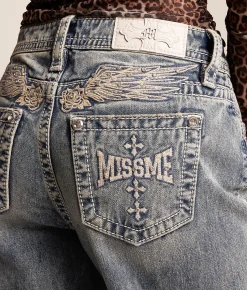 Jeans|Bottoms | Miss Me High Rise Wide Leg Jean M1100