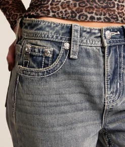 Jeans|Bottoms | Miss Me High Rise Wide Leg Jean M1100