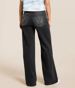 Miss Me High Rise Wide Leg Stretch Jean G33B New