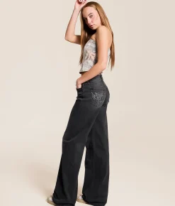 Miss Me High Rise Wide Leg Stretch Jean G33 Best
