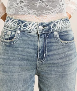 Jeans|Bottoms | Miss Me High Rise Wide Leg Stretch Jean V157