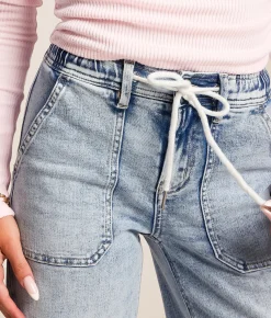 Jeans|Bottoms | Flying Monkey High Rise Wide Leg Stretch Jean Clearly