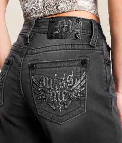 Bottoms | Miss Me High Rise Wide Leg Stretch Jean G33