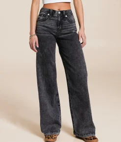 Miss Me High Rise Wide Leg Stretch Jean G16 Outlet