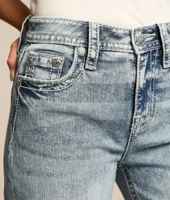 Miss Me High Rise Wide Leg Stretch Jean L326 Outlet