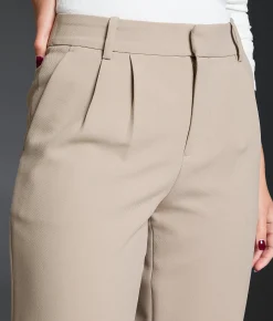 Buckle Black High Rise Wide Leg Trouser Stretch Pant Cobblestone Discount
