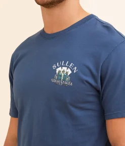 Graphic T-Shirts | Sullen High Stakes T-Shirt Dark Denim
