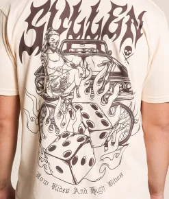 Sullen High Vibes T-Shirt Battleship Clearance
