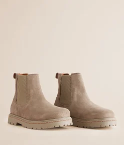 Shoes | Birkenstock® Highwood Leather Chelsea Boot Taupe