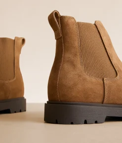 Shoes | Birkenstock® Highwood Leather Chelsea Boot Dark Tea