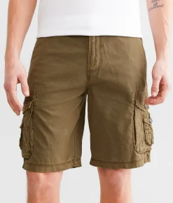 Bottoms|Shorts | BKE Hill Cargo Short Walnut