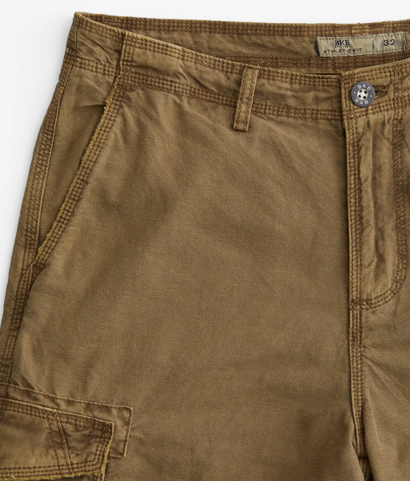 Bottoms|Shorts | BKE Hill Cargo Short Walnut